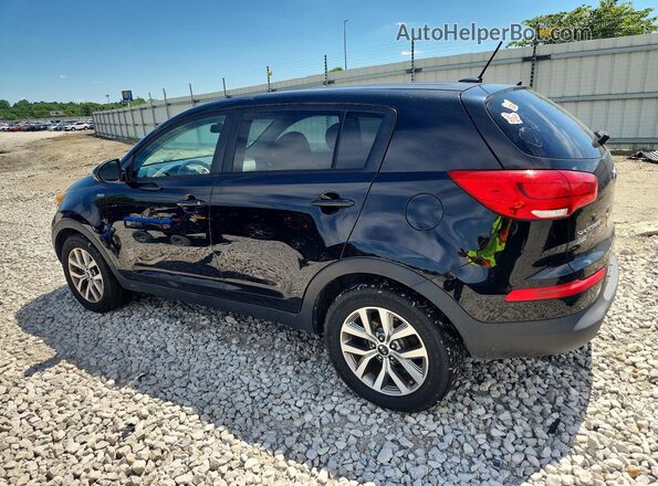 KNDPBCAC1G7867766 2016 KIA SPORTAGE Black Հետևի աջ