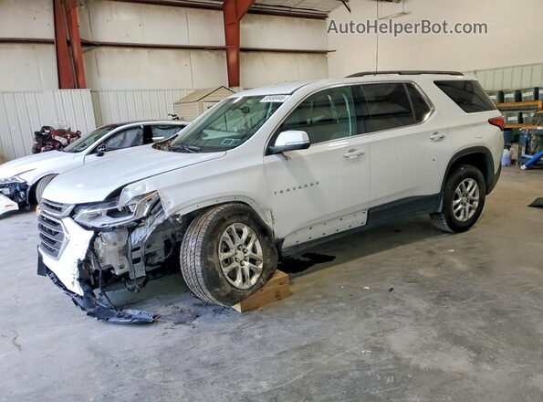 1GNEVGKW4MJ253251 2021 CHEVROLET TRAVERSE White Հետևի ձախ