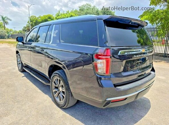 1GNSCCKDXPR303222 2023 CHEVROLET SUBURBAN Gray Rear right