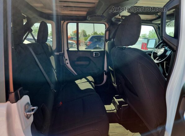 1C4HJXDG6LW201595 2020 JEEP WRANGLER White Սալոնի հետևի տեսք