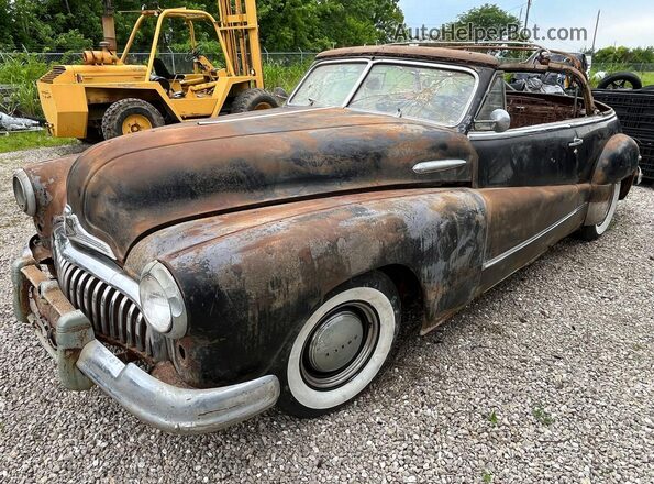 14851162 1948 BUICK SUPER Черный Задняя правая четверть