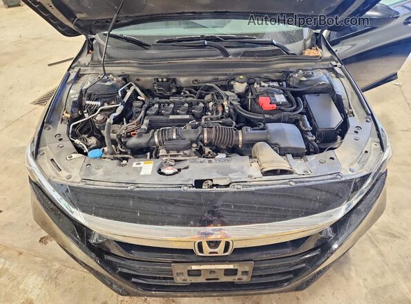 1HGCV1F4XJA110534 2018 HONDA ACCORD Black 