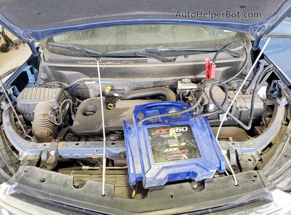 3GNAXUEG3RL320501 2024 CHEVROLET EQUINOX Blue Vista de la etiqueta del VIN
