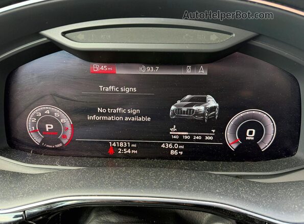 WA1FVAF12KD034643 2019 AUDI Q8 White Հետևի նստատեղերի տեսք