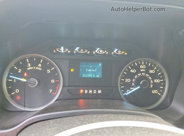 1FTEW1C51JFC66093 2018 FORD F150 Blue Вид задніх сидінь