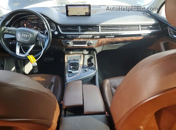 WA1VAAF77HD034805 2017 AUDI Q7 Black 