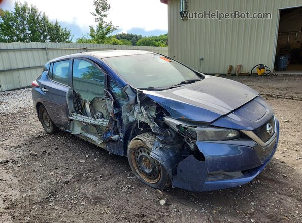 1N4AZ1BV4MC554726 2021 NISSAN LEAF Синий 