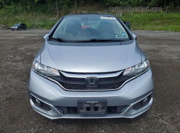 3HGGK5H92JM704662 2018 HONDA FIT Silver Вид ззаду