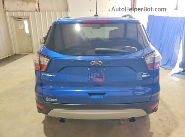 1FMCU9GD9JUA50769 2018 FORD ESCAPE Синий 