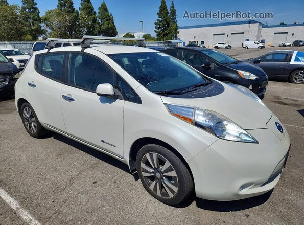 1N4BZ0CP8GC302206 2016 NISSAN LEAF White Вид спереду