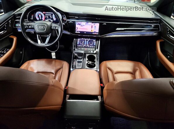 WA1DVAF11KD028727 2019 AUDI Q8 Black 