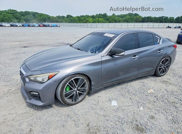JN1EV7AP0HM731790 2017 INFINITI Q50 Gray Tył lewy