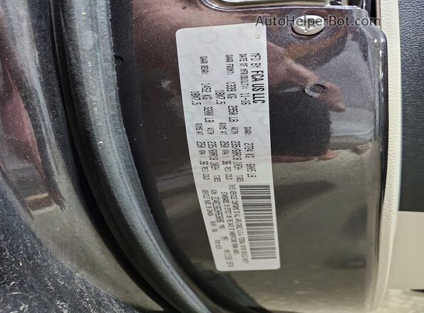2C4RC1BG3HR636086 2017 CHRYSLER PACIFICA Gray Widok wnętrza 360 stopni