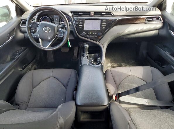 4T1B11HK3KU261325 2019 TOYOTA CAMRY Silver Vista del cuadro de instrumentos