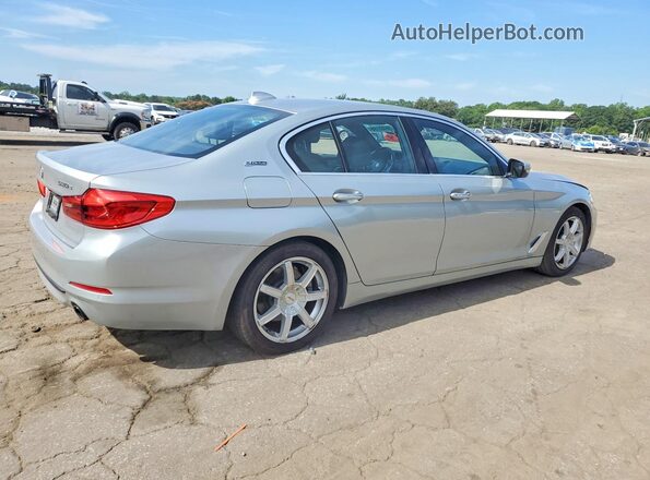WBAJA9C51JB249245 2018 BMW 5 SERIES Gray 