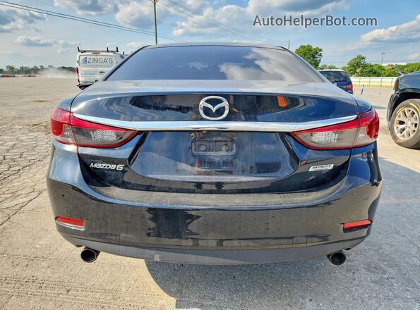 JM1GL1V5XH1112987 2017 MAZDA 6 Black Widok wnętrza z przodu