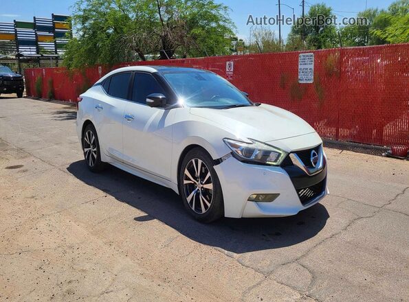 1N4AA6APXHC420087 2017 NISSAN MAXIMA White Հետևի ձախ