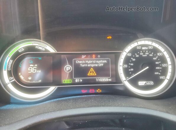 KNDCC3LC6J5119977 2018 KIA NIRO Red 
