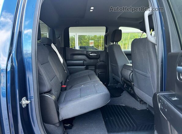 1GCPDBEK7NZ549593 2022 CHEVROLET SILVERADO Blue 