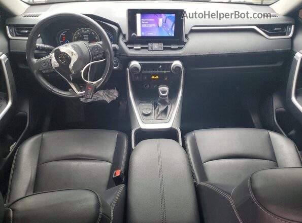 JTMB6RFV3PD083067 2023 TOYOTA RAV4 Black Instrument cluster view