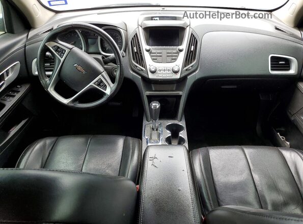 2GNALDEK1H1548268 2017 CHEVROLET EQUINOX Silver Widok zestawu wskaźników