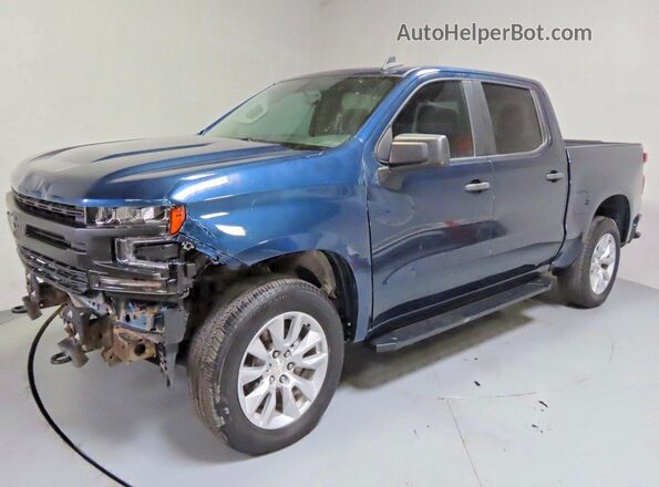 3GCPWBEH6LG171696 2020 CHEVROLET SILVERADO Blue Հետևի աջ
