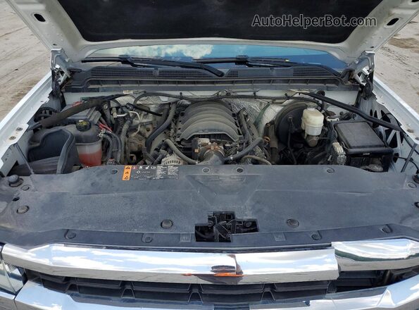 3GCUKNEC6JG218601 2018 CHEVROLET SILVERADO White Engine compartment view