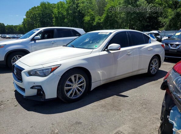 JN1EV7AR7GM343312 2016 INFINITI Q50 White უკანა მარცხენა