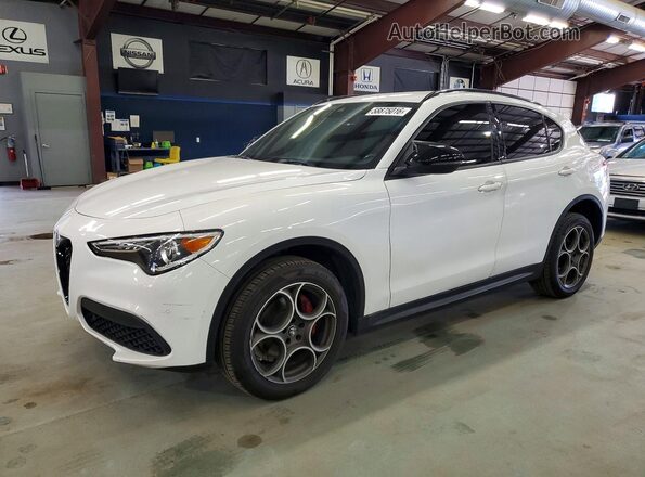 ZASPAJAN1N7D47094 2022 ALFA ROMEO STELVIO White Tył lewy