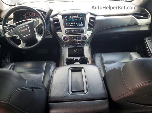1GKS1JKC6KR324298 2019 GMC YUKON Black Вид щитка приладів
