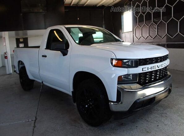 3GCNWAEF6MG297414 2021 CHEVROLET SILVERADO White Tył lewy