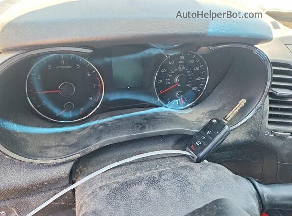 3KPFL4A75HE147003 2017 KIA FORTE Maroon Rear seats view