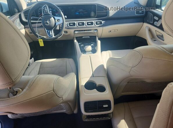 4JGFF5KEXLA099421 2020 MERCEDES-BENZ GLS White ხელსაწყოთა პანელის ხედი