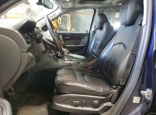 1GKKVRKD9GJ218431 2016 GMC ACADIA Blue Dashboard view