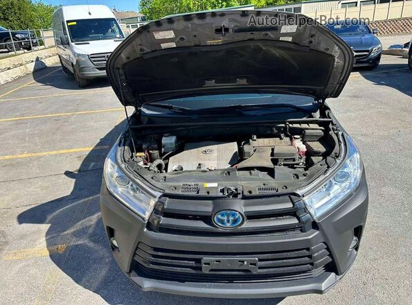 5TDJGRFH7KS073819 2019 TOYOTA HIGHLANDER Gray 