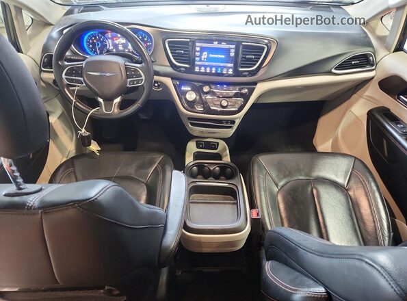 2C4RC1BG9JR114424 2018 CHRYSLER PACIFICA Charcoal Սարքավորումների վահանակի տեսք