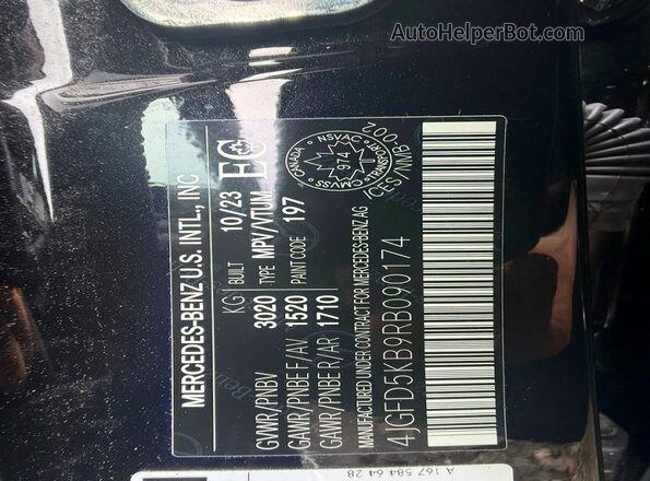4JGFD5KB9RB090174 2024 MERCEDES-BENZ GLE Black Widok wnętrza z tyłu