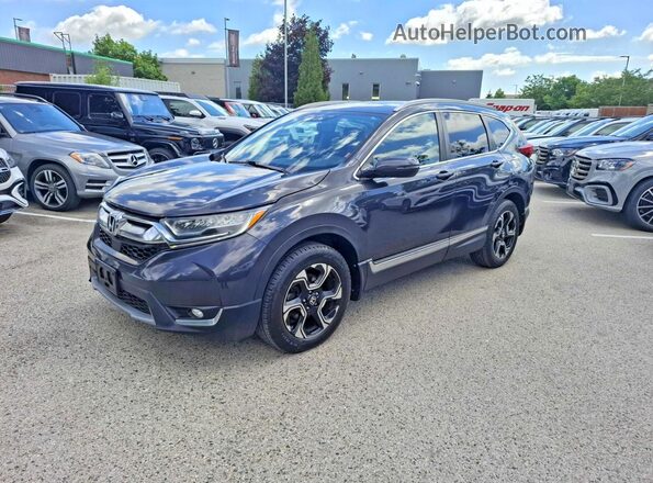 2HKRW2H9XHH136588 2017 HONDA CR-V Серый Задняя правая четверть