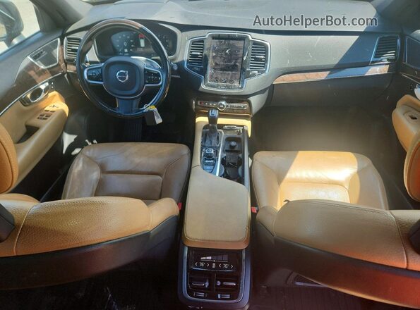 YV4A22PK6G1021812 2016 VOLVO XC90 Черный Вид щитка приборов