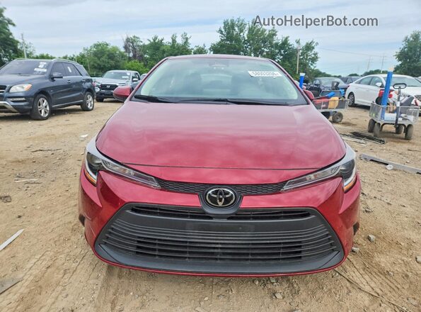 5YFB4MDE0RP175250 2024 TOYOTA COROLLA Red Հետևի տեսք