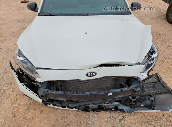 3KPF34AD2ME295125 2021 KIA FORTE White Vista del compartimento del motor