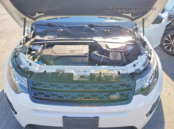 SALCR2FX6KH790887 2019 LAND ROVER DISCOVERY White Vista del compartimento del motor