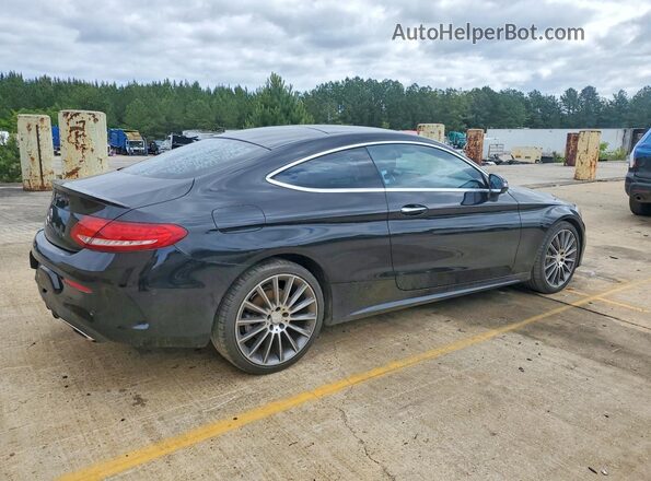 WDDWJ4JB2HF360545 2017 MERCEDES-BENZ C Black Przód prawy