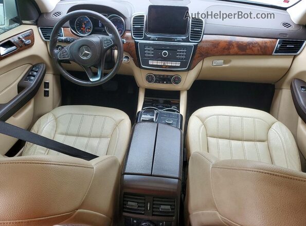 4JGDF6EE3JB029789 2018 MERCEDES-BENZ GLS White Widok zestawu wskaźników