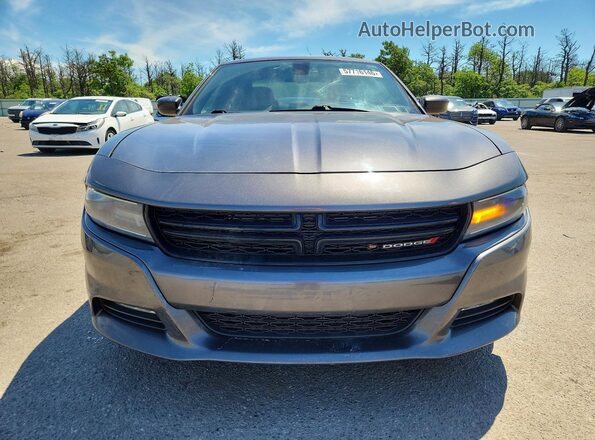 2C3CDXHG6GH355471 2016 DODGE CHARGER Gray 