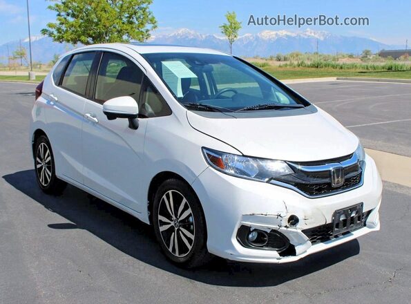3HGGK5H80KM731139 2019 HONDA FIT White 