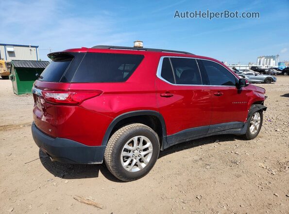 1GNERGKW2LJ241117 2020 CHEVROLET TRAVERSE Red 
