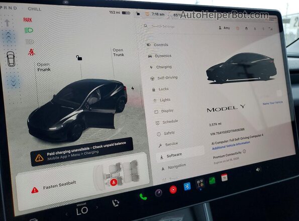 7SAYGDED1TA608388 2026 TESLA MODEL Black 