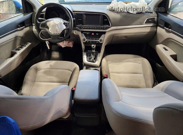 5NPD84LF6JH272235 2018 HYUNDAI ELANTRA Blue 