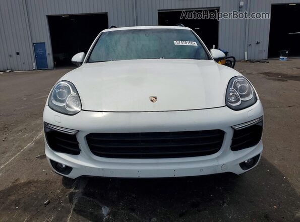 WP1AE2A22HLA74286 2017 PORSCHE CAYENNE White Rear view